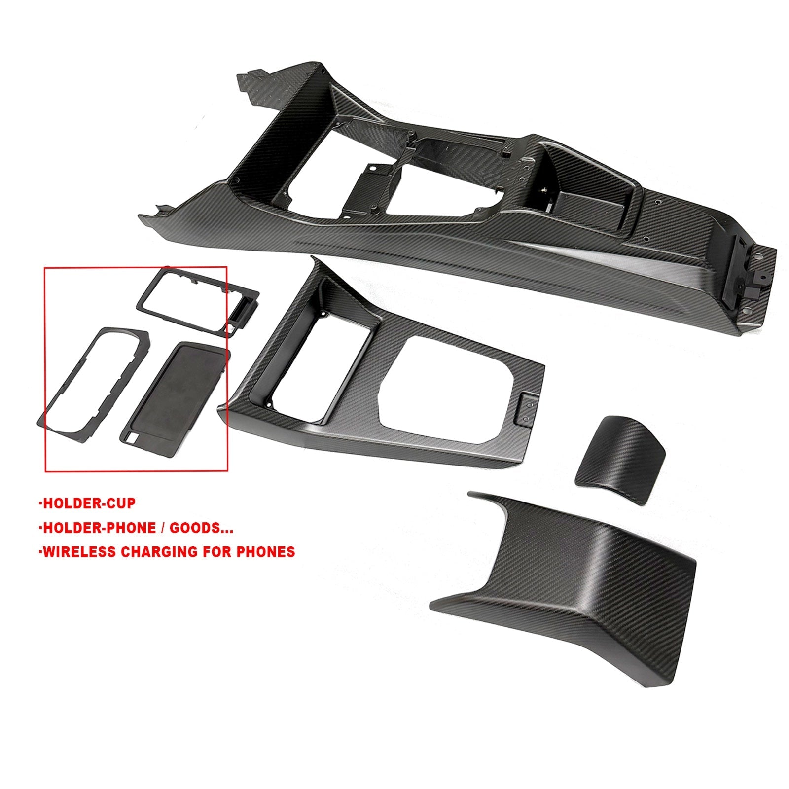 Carbon Fiber Center Console CSL Control Panel -  BMW G87 M2/G80 M3/G82 M4 CSL Central Control
