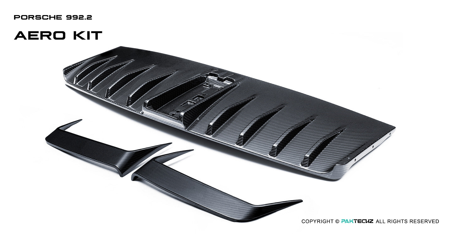 Full Dry Paktechz Carbon Fiber Aero Body Kit - Porsche 911 992.2