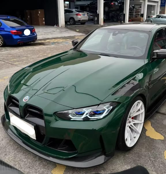 RSC Style Carbon Fiber Front Lip Splitter - BMW G8X G80 G82 M3 M4