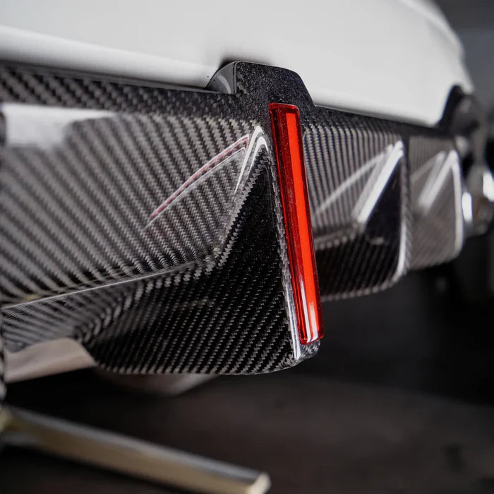 Carbon Fiber MP Rear Diffuser w/ Brake Light - BMW 3 Series G20