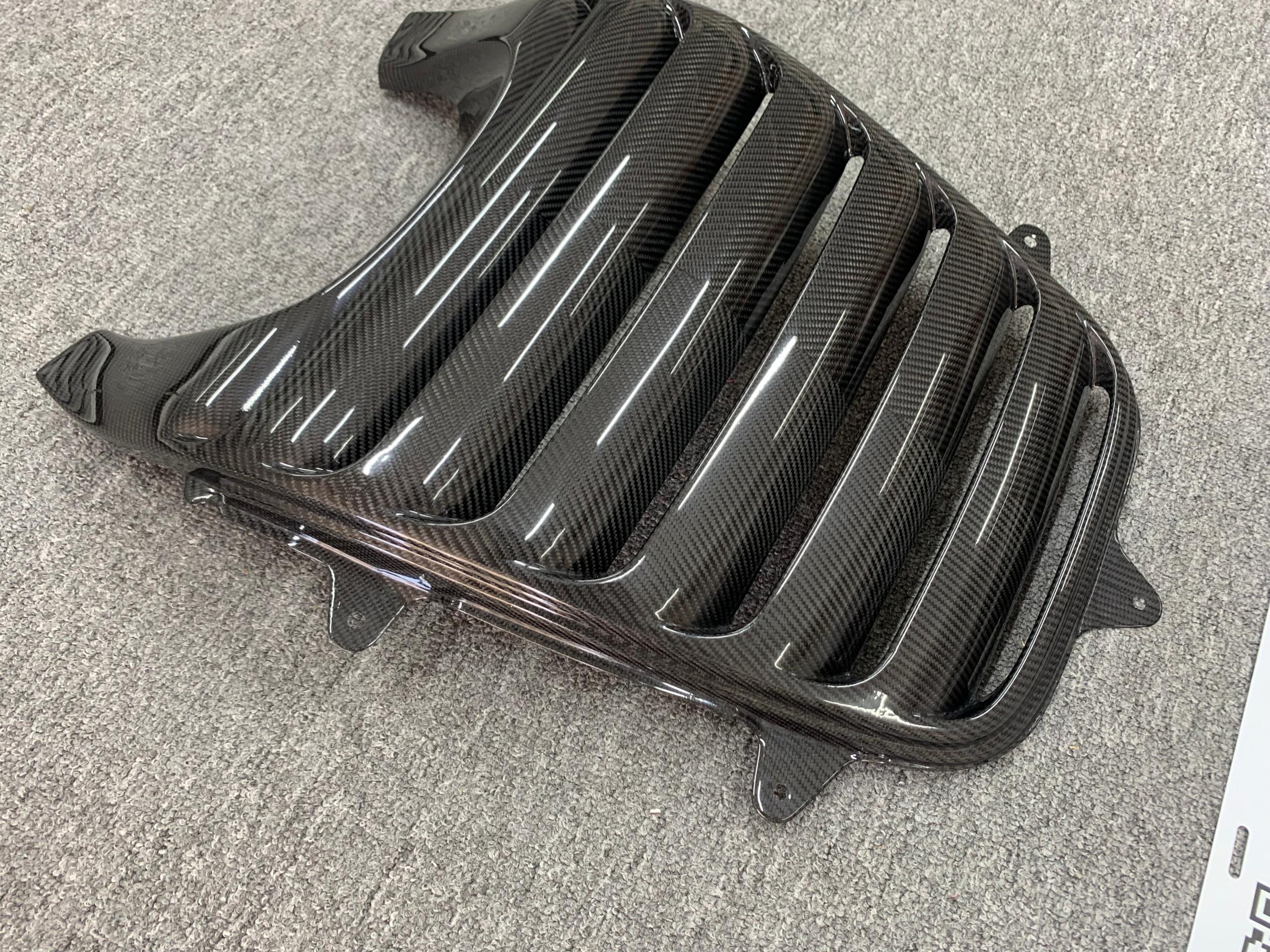 Carbon Fiber Bonnet Hood Engine Cover - Mclaren MP4 12c / 650
