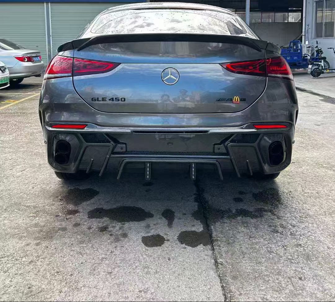 Carbon Fiber LD Style Aerodynamic Body Kit (4pc) - Mercedes GLE Coupe