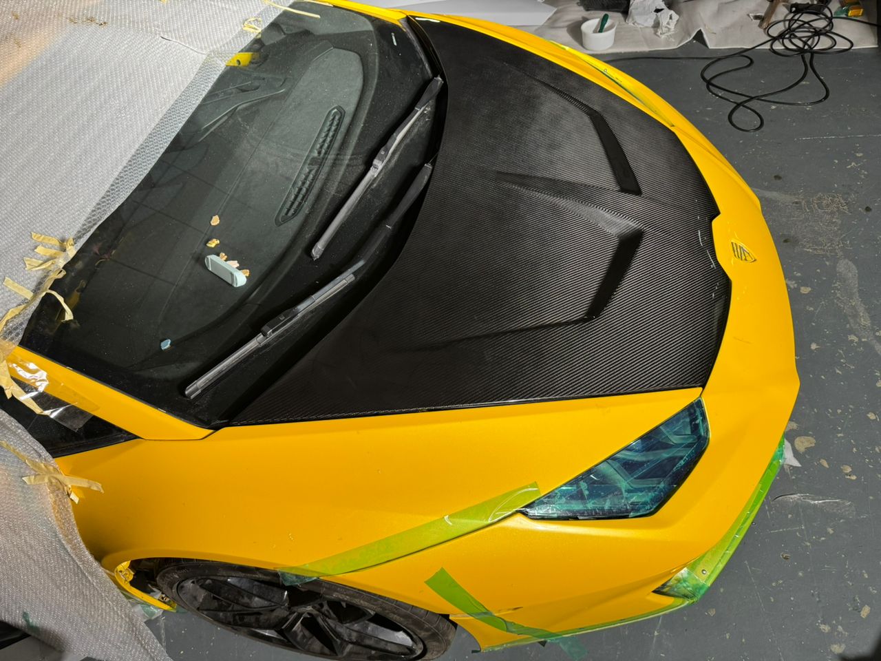 1016 Style Prepreg Carbon FIber Hood - Lamborghini Huracan / Tecnica