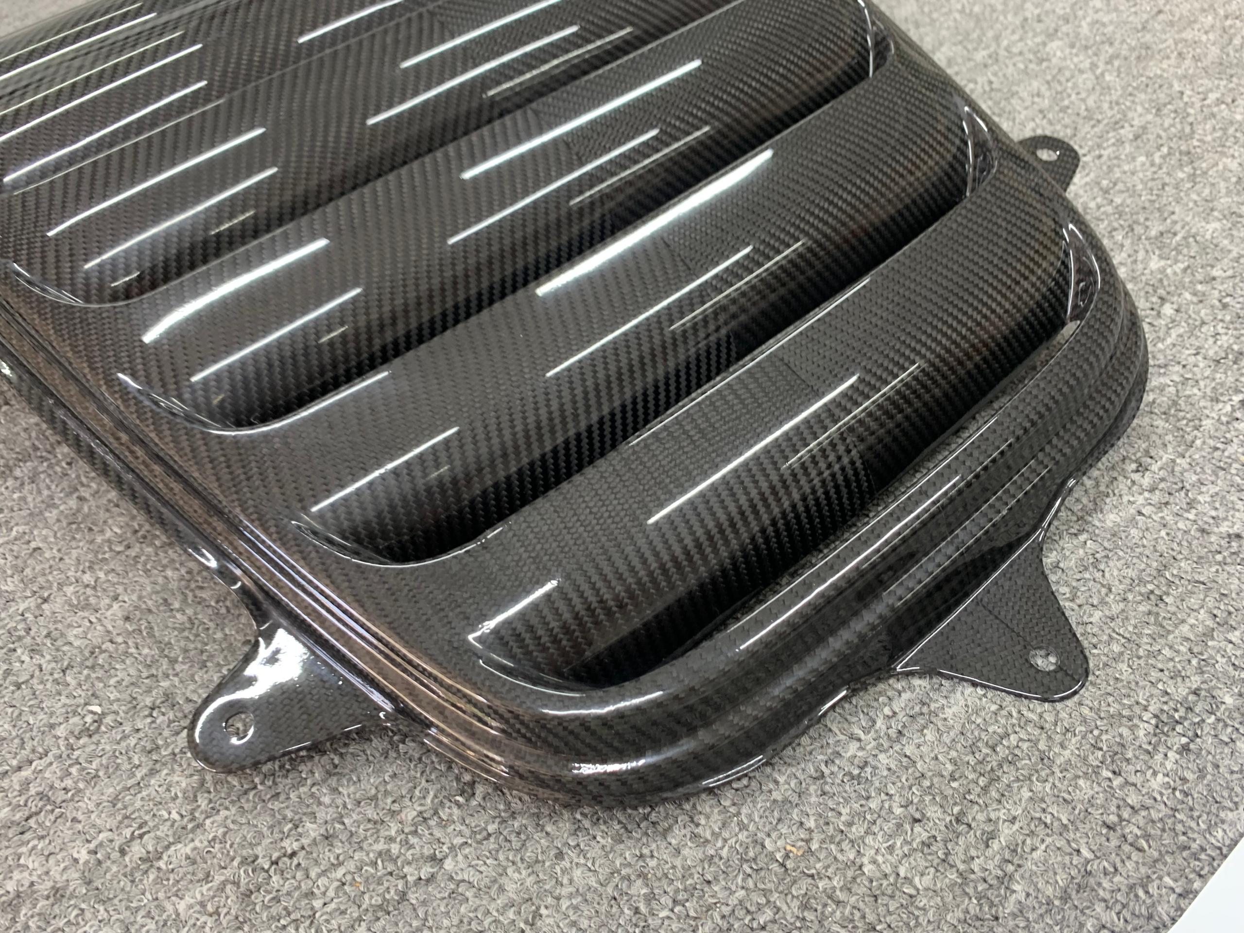 Carbon Fiber Bonnet Hood Engine Cover - Mclaren MP4 12c / 650
