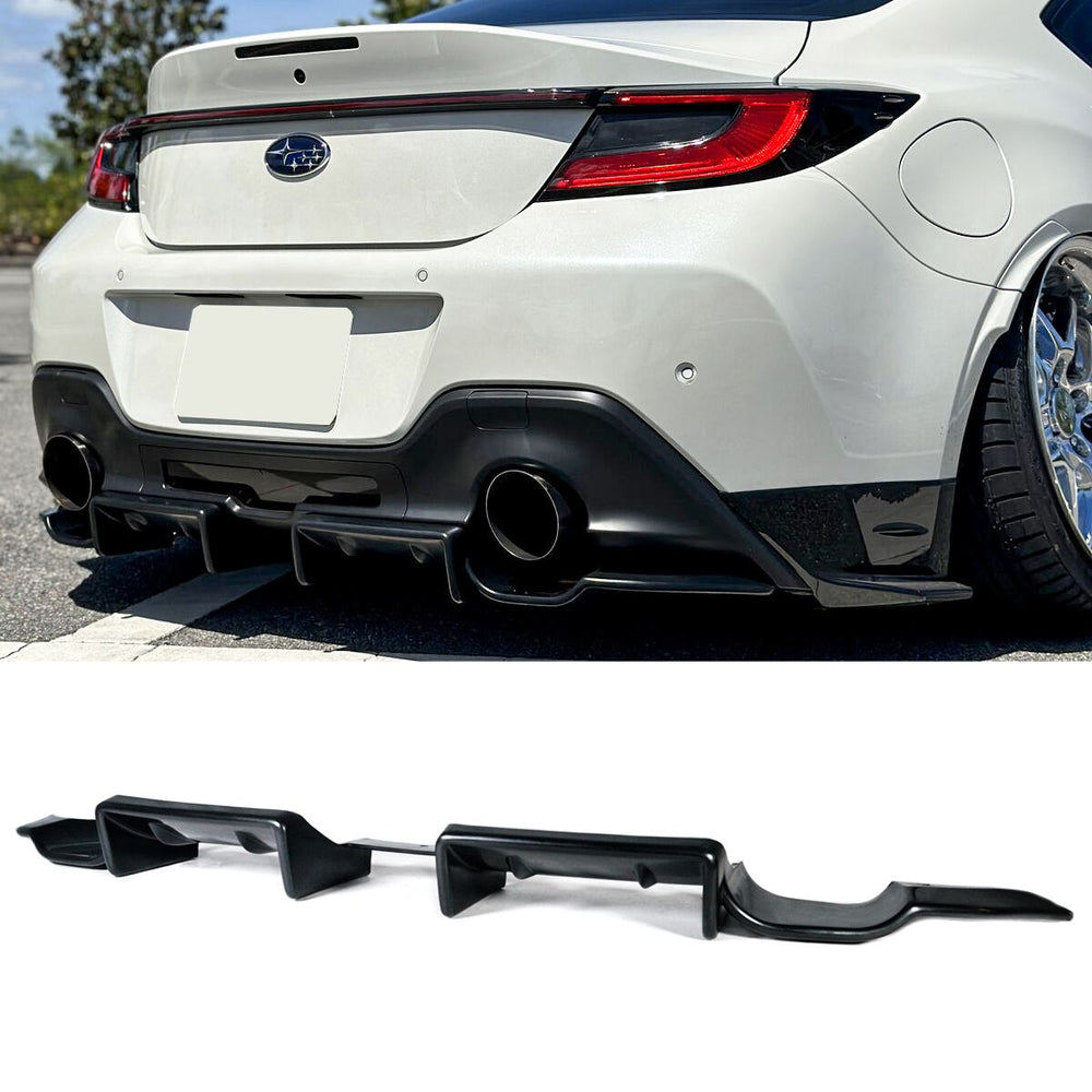 Polyurethane GT Style Rear Diffuser Extension- Toyota GR86 & Subaru BR