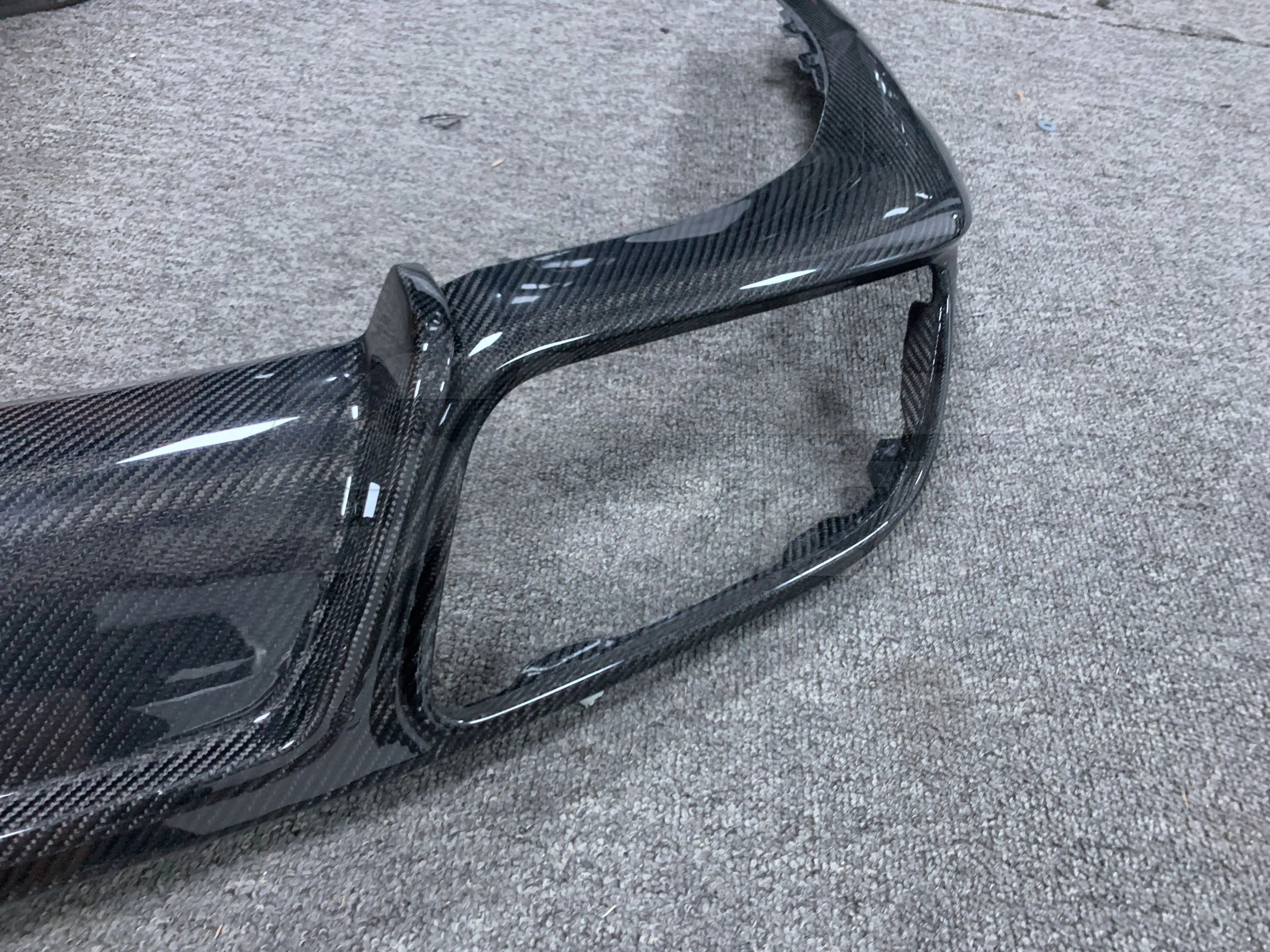 Carbon Fiber Tc Style Rear Diffuser - PORSCHE CARRERA 991.2 TURBO S