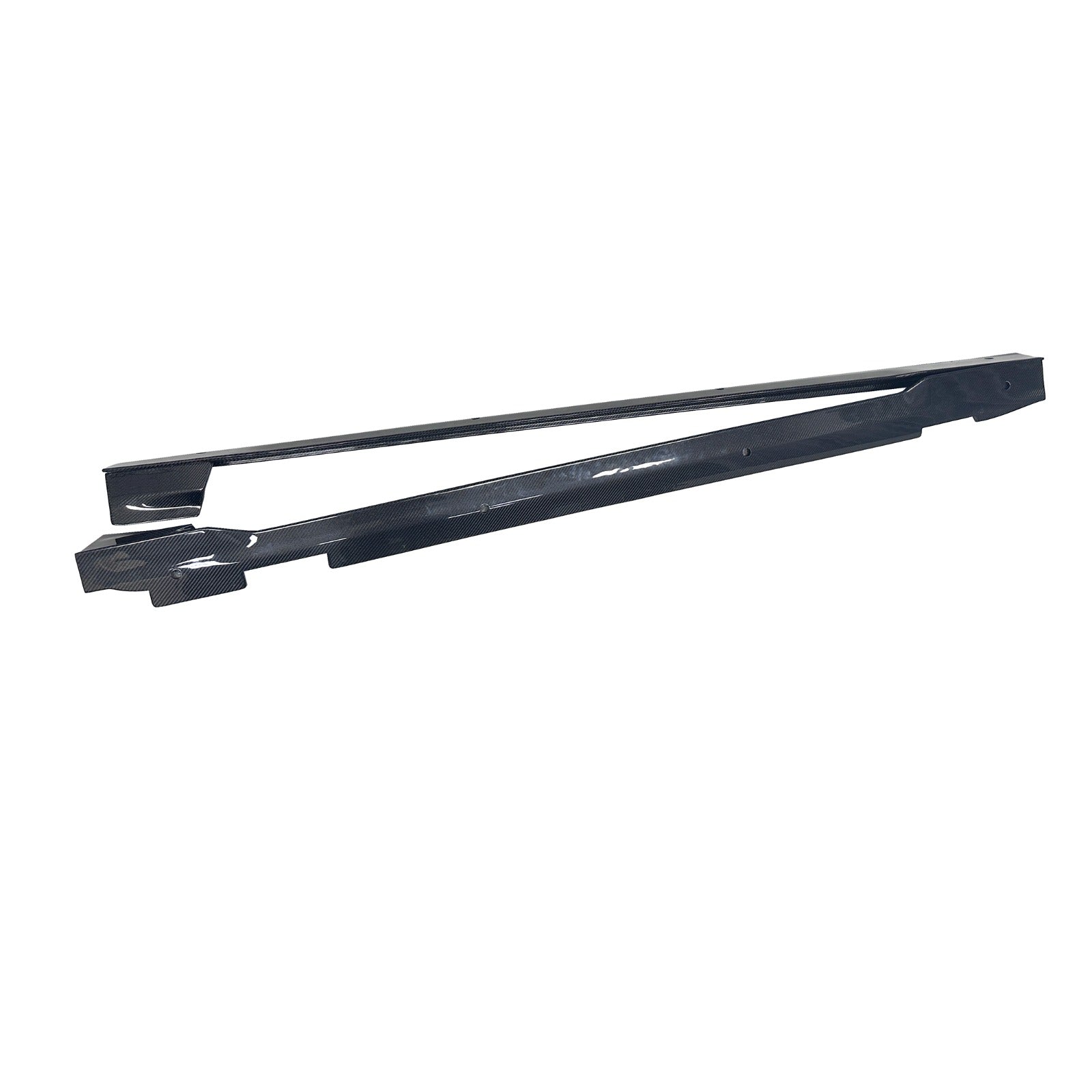 Carbon Fiber RZ Side Skirts - Porsche Taycan J1 2018+