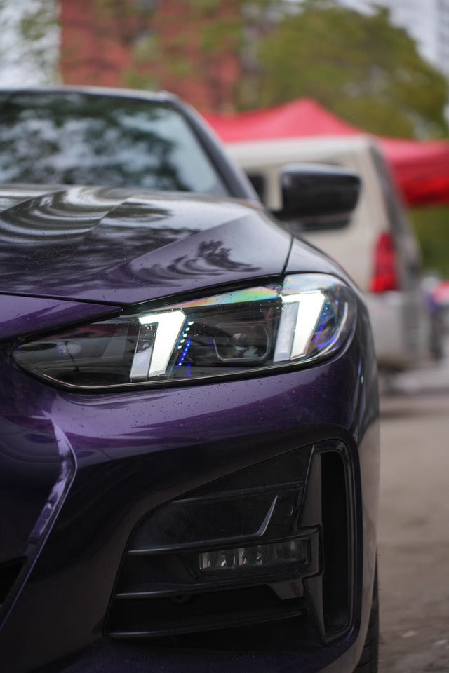 Facelift Snake Eyes Dual Color DRL Headlight V2 Upgrade - G8X G80 M3 G82 M4 / G22 & G26 4 Series