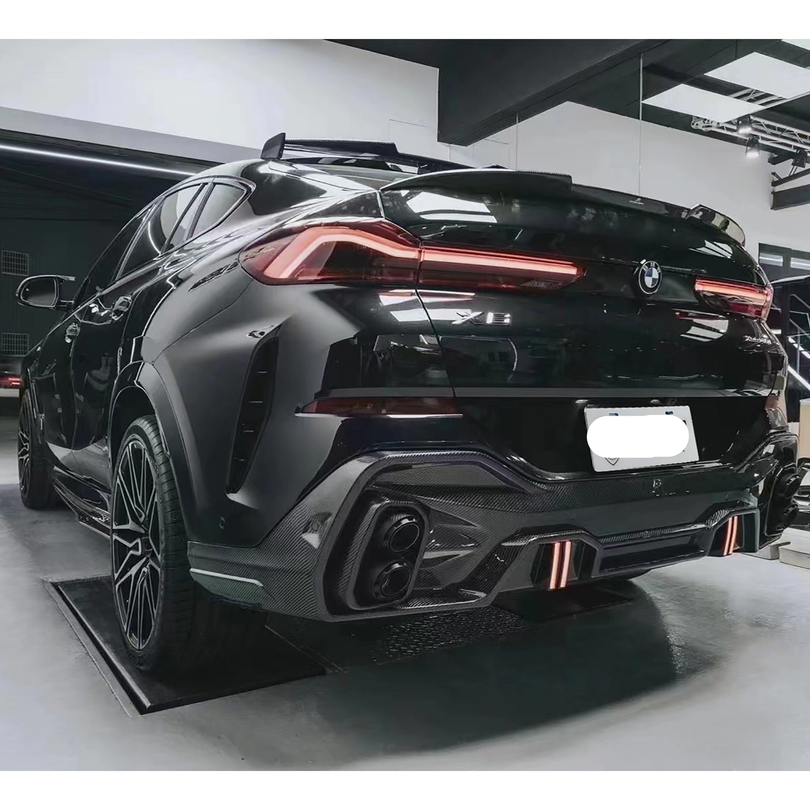 Carbon Fiber LD Aerodynamic full Body aero Kit - BMW X6 G06 LCI 2024+