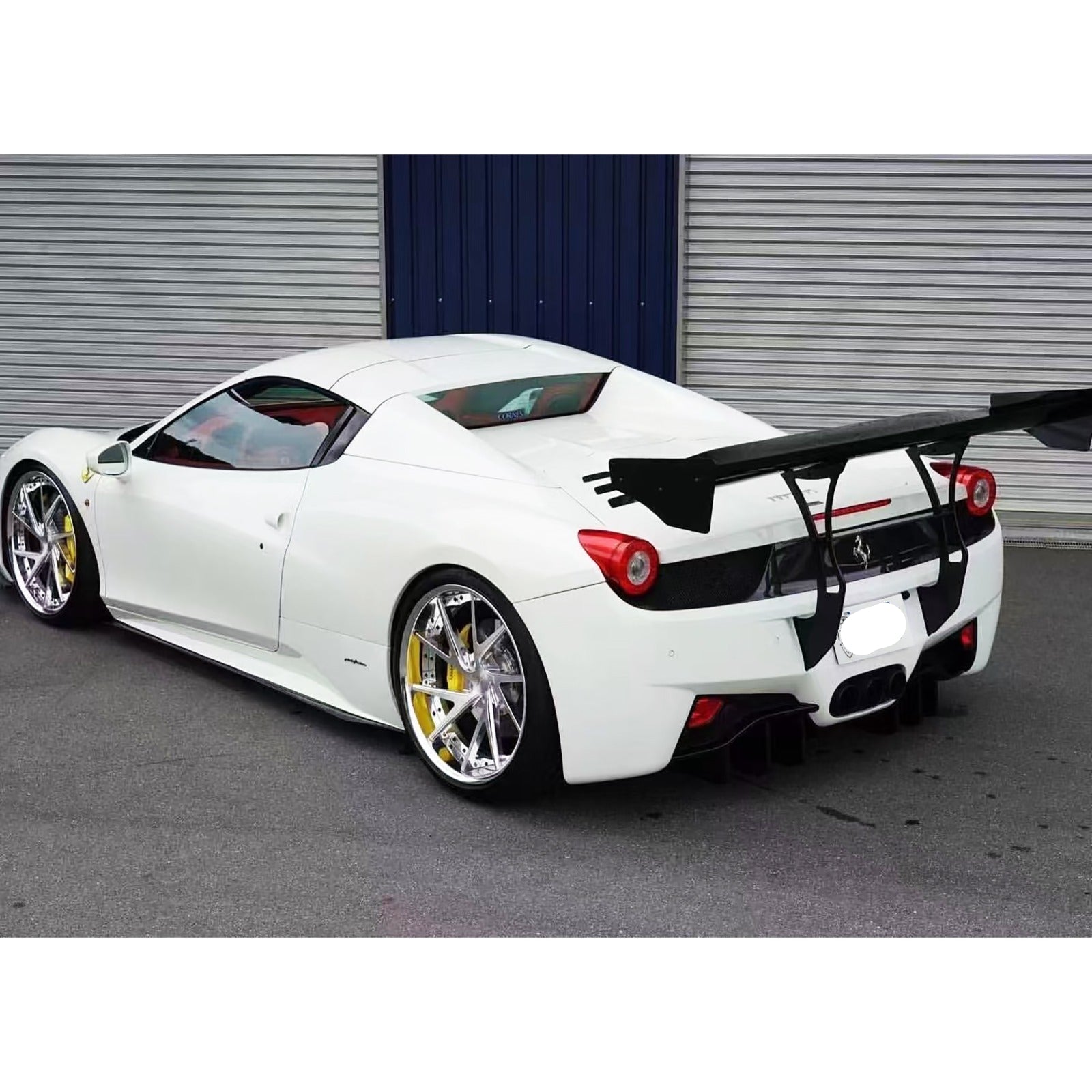 Prepreg Carbon Fiber Rear Wing - Ferrari 458