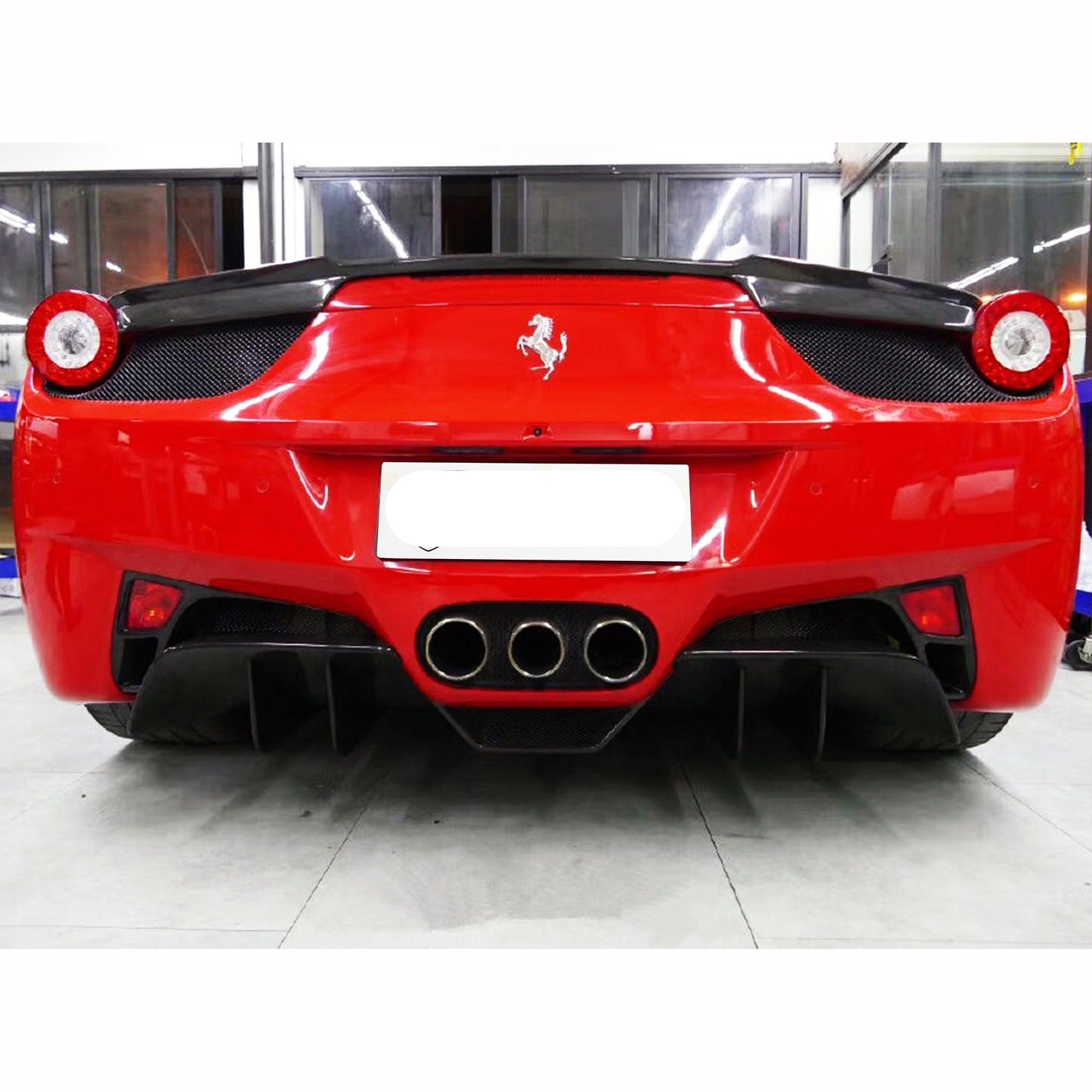 Prepreg Carbon Fiber OE Style Rear Diffuser - Ferrari 458