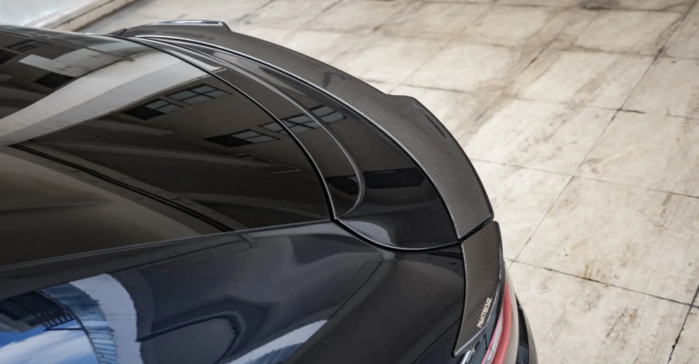 Paktechz Prepreg Carbon Fiber Rear Spoiler - Porsche Cayenne Coupe 2018 - 2024