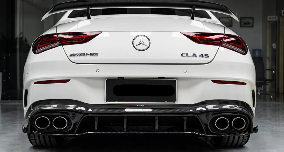 Paktechz Prepreg Dry Carbon Fiber Rear Diffuser - Mercedes Benz W118 C