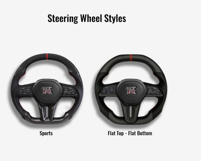 Nissan GTR Facelift Full Custom Carbon Fiber Steering Wheel - Nissan GTR [2017+]