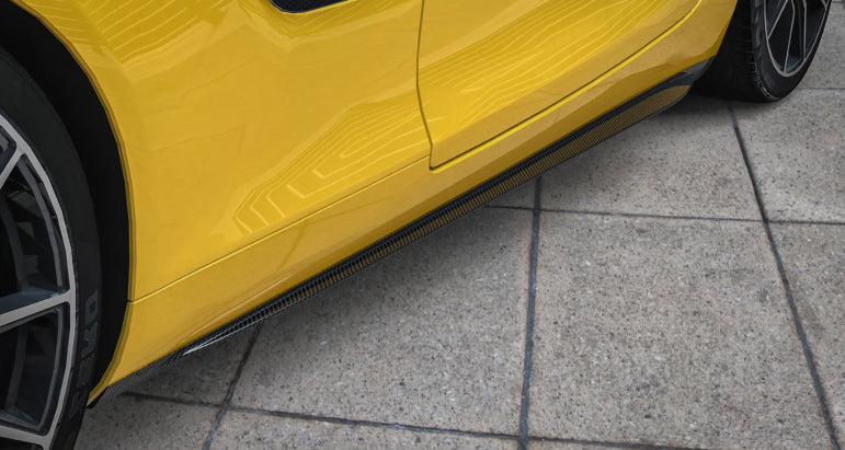 Carbon Fiber Side Skirt V2 - Mercedes Benz AMG GT GTS C190