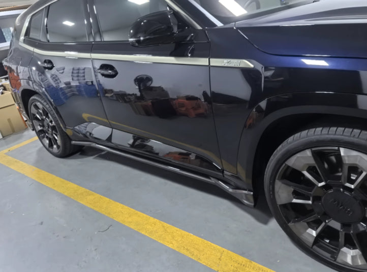 Gloss black/ Carbon fiber Aerodynamic Body Kit - BMW XM G09