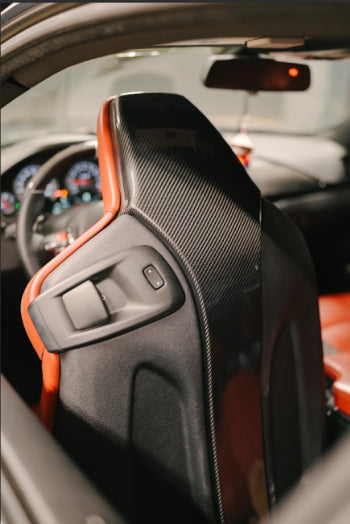 Carbon Fiber Seat Back Cover Set - BMW F80 M3 & F82 / F83 M4