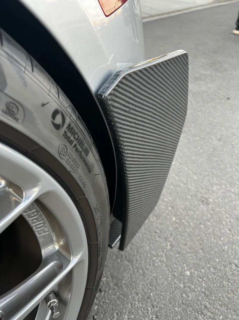 Carbon Fiber Rear Canard Winglet - Audi R8 V10