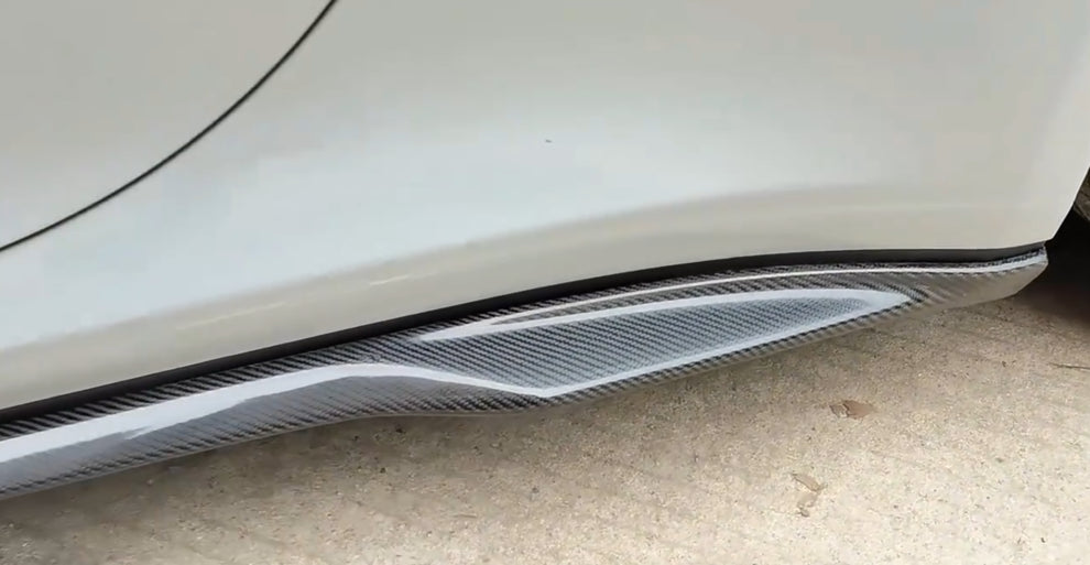 Carbon Fiber Side skirts- Porsche 911 992 Carrera 4 S 4S Coupe