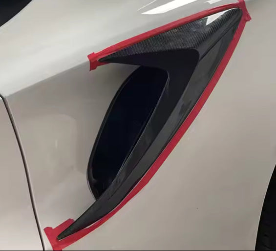 Carbon Fiber Side Vent Trim - Lotus Emira