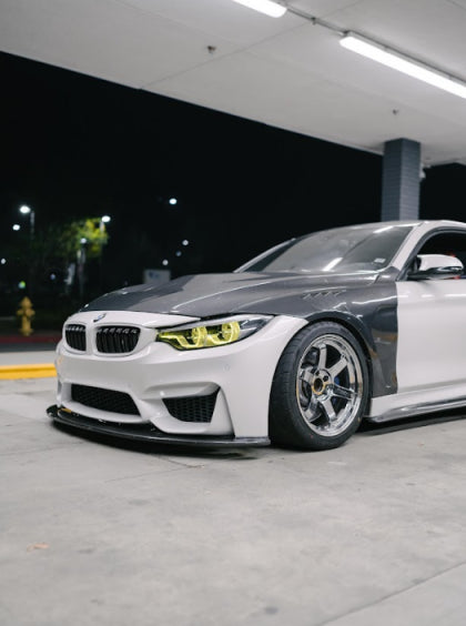 Carbon Fiber Front Lip V3  - 15-20 BMW F80 M3 F82 F83 M4