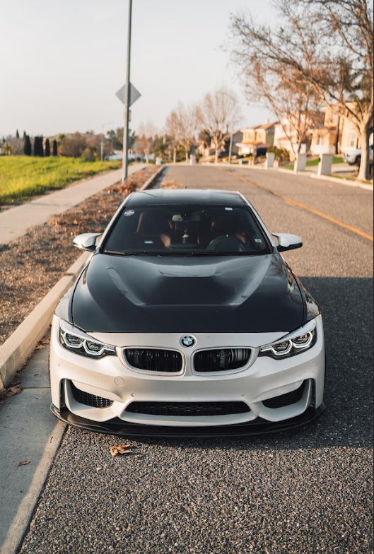 Carbon Fiber Front Lip V3  - 15-20 BMW F80 M3 F82 F83 M4