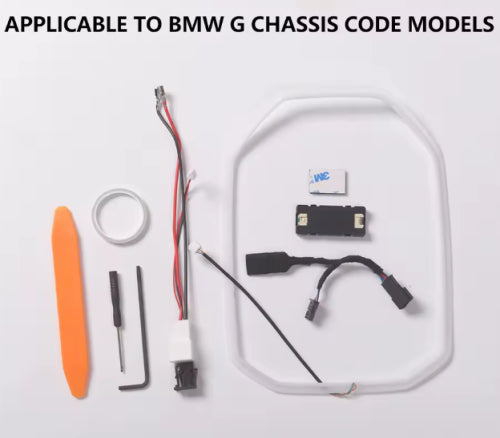 11-Color RGB LED Ambient Reading Light for BMW 2, 3, 4, 5, 6GT, 7 & 8 Series | G20, G30, G01, G05, G06, and G07