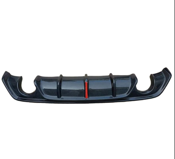 Carbon Fiber Rear Diffuser w/ LED v2 - INFINITI Q50