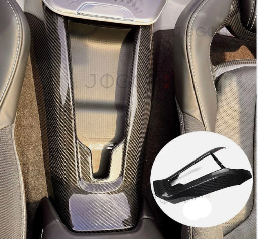 Carbon Waterfall Charger Cover Kits Trim - Corvette C8 Z06 E-Ray HTC 2020-2026