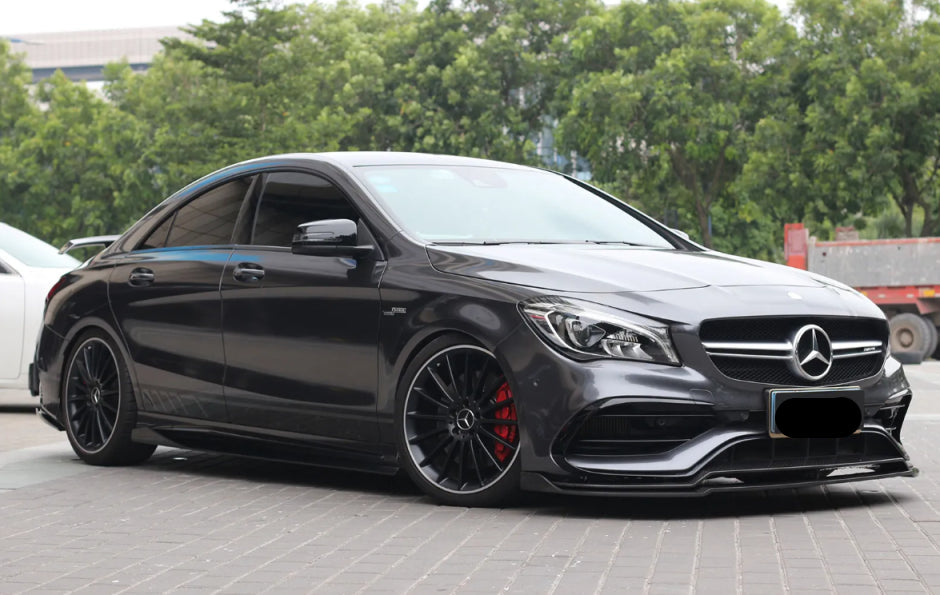 Paktechz Prepreg Carbon Fiber Side Skirts - Mercedes Benz W117 C117 CLA220 CLA250 CLA260 CLA45