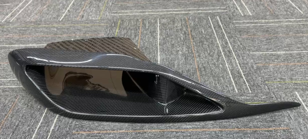 Carbon Fiber Vented HeadLight Air Duct head light delete - Toyota Supra MK5 A90 A91 GR 2019-2024