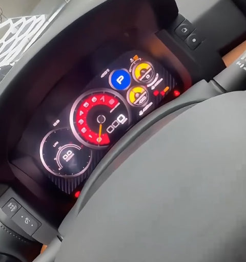 Digital Instrument Cluster LCD Dashboard  Speedometer Display upgrade - Nissan GTR 2009-2017