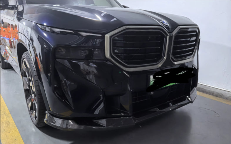 Gloss black/ Carbon fiber Aerodynamic Body Kit - BMW XM G09
