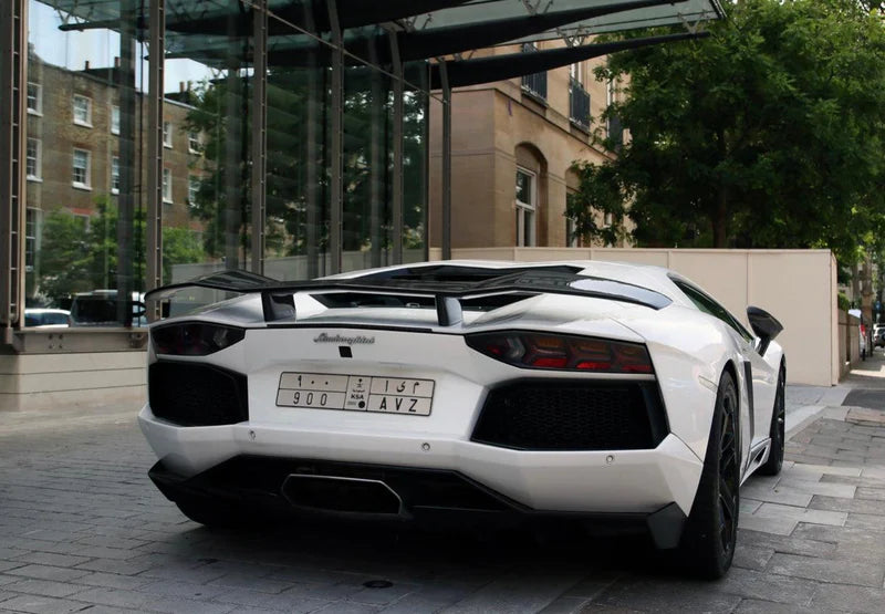 Lamborghini Aventador Carbon Fiber Rear Wing