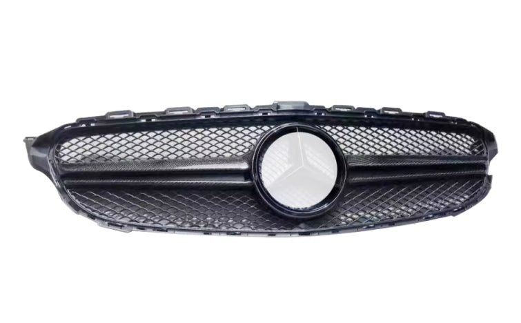 Carbon Fiber C63 Style Front Grille - 2015-2019 Mercedes Benz C-Class W205