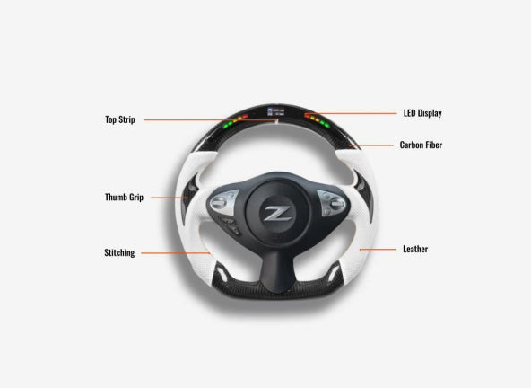 Full Custom Steering Wheel - Nissan 370z