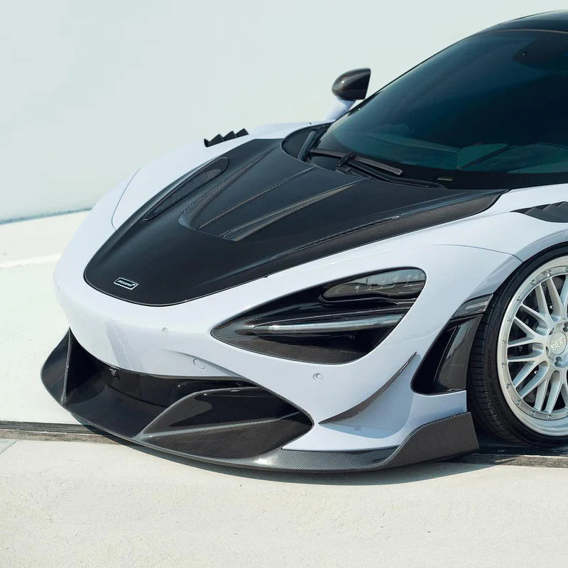 Dry Prepreg Carbon Fiber Front Lip V2 - Mclaren 720s