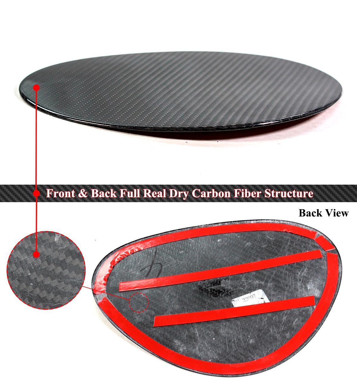 Carbon Fiber Cap Cover - Toyota GR86
