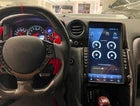 13.6'' Car Multimedia Screen Upgrade for Nissan GTR GT-R 2011-2017 Android Carplay GPS Navi 4G 360