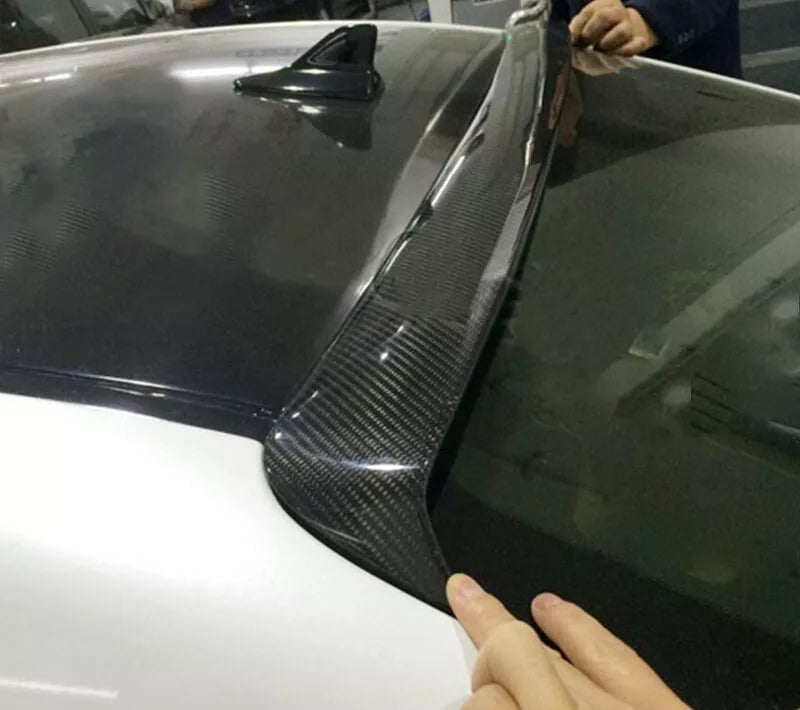 Carbon Fiber Rear Roof Spoiler - 13-18 Lexus GS350 GS450H F Sport