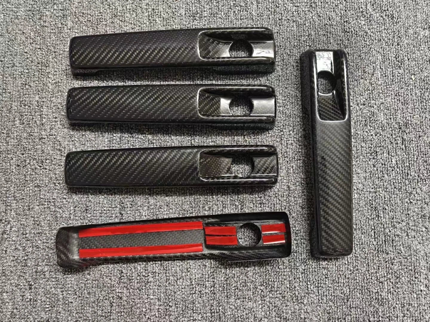 Carbon Fiber Door Handle Covers - Mercedes W463A W464 G63 G500 G550 G Wagon