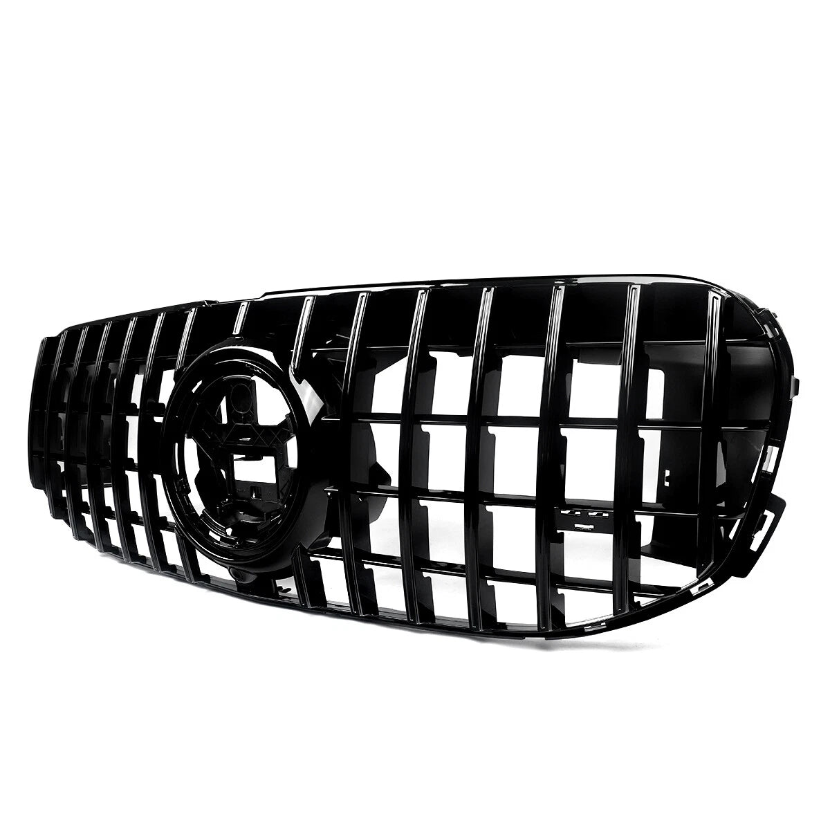 Gloss Black Front Grille W/ Camera - 2020-22 Mercedes Benz X167 GLS450 GLS580