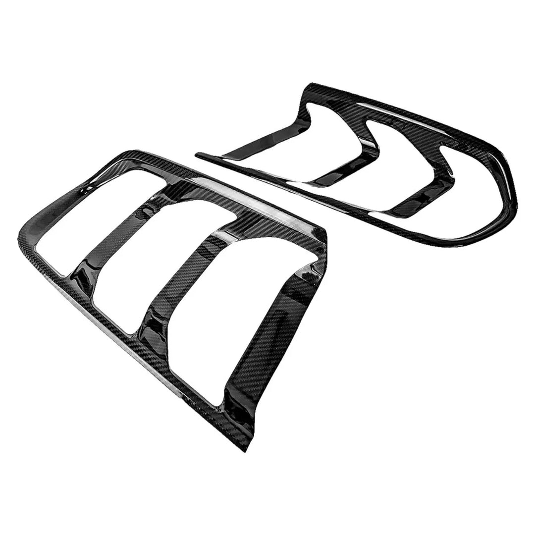 Dry Carbon Fiber Tail Light Trim - Ford Mustang  15-17