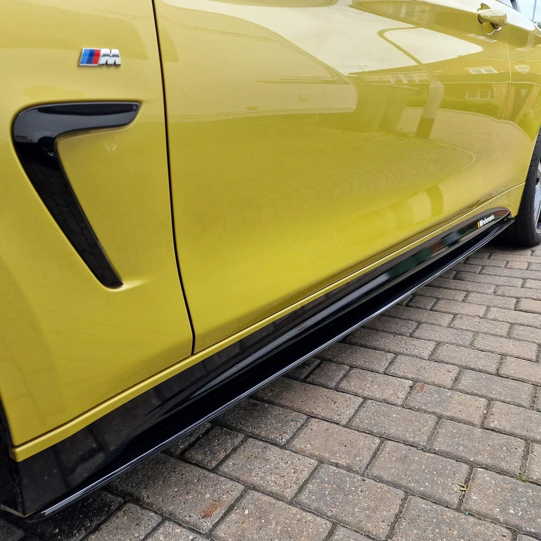 ABS Gloss Black MP Style Side Skirts - BMW F32/F33/F36 4 Series
