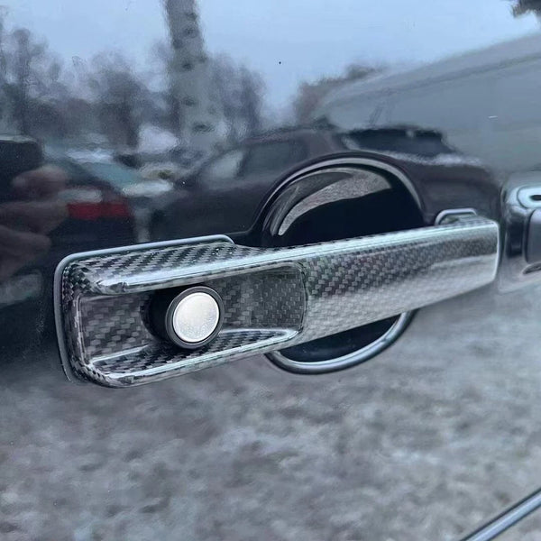 Carbon Fiber Door Handle Covers - Mercedes W463A W464 G63 G500 G550 G