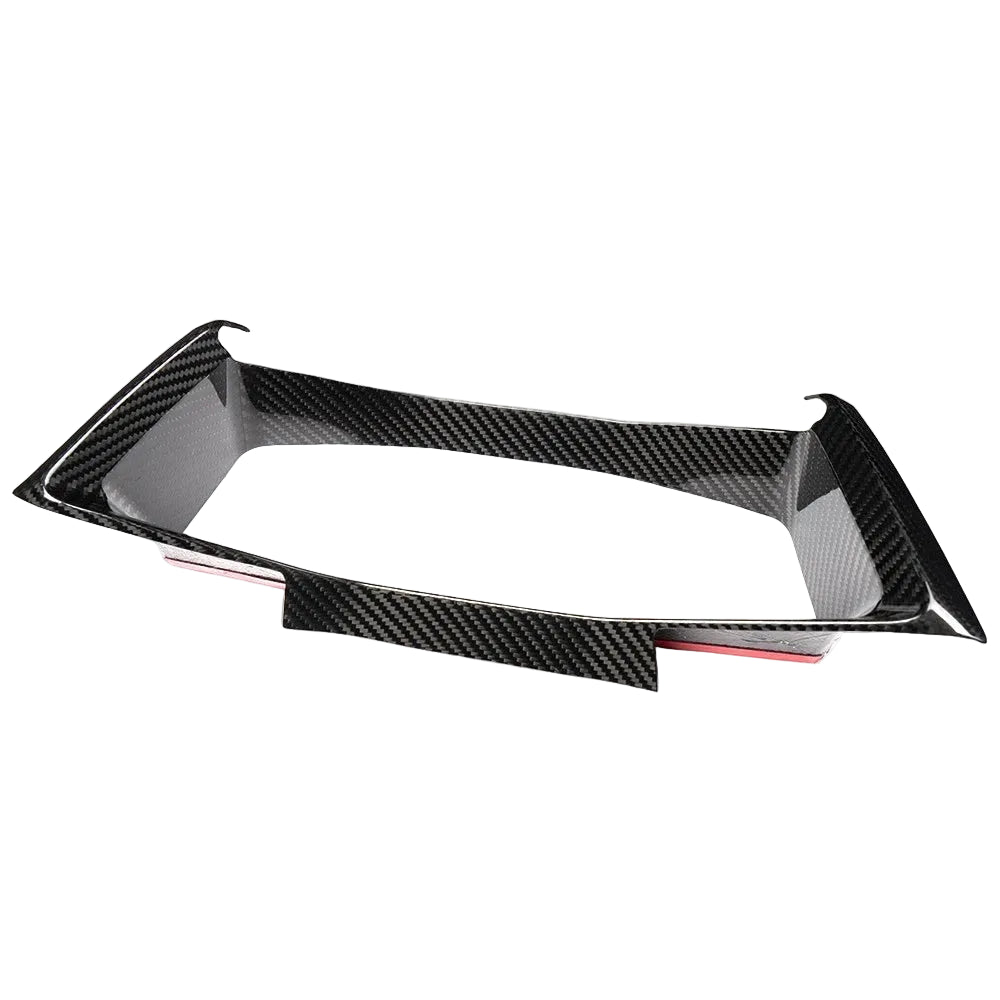 Cabon Fiber Dashboard Instrument Screen Trim Cover - Corvette C8 Z06 2026 27+