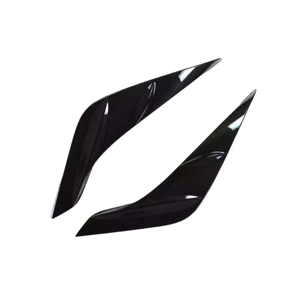 Carbon Fiber Side Door Fender Finned Panel Trim - Toyota A90 Supra