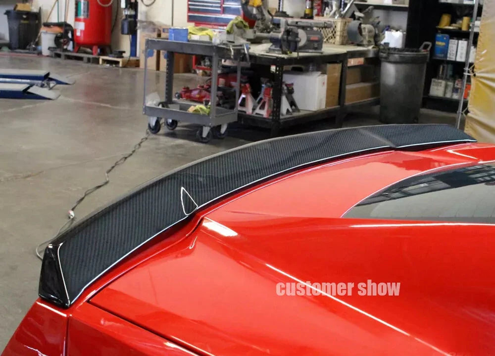 Carbon Fiber Rear Trunk Spoiler - Chevrolet Corvette C7 2014-19