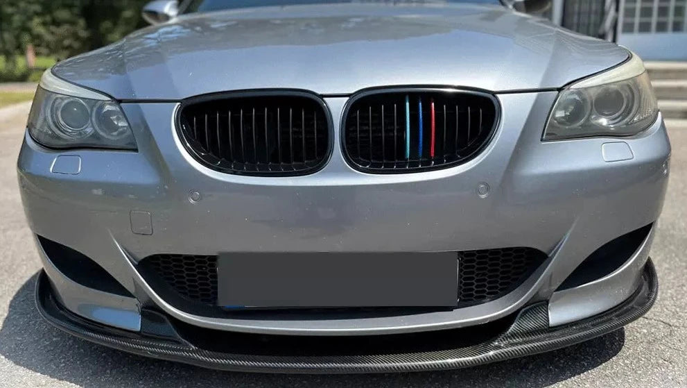 Carbon Fiber Front Bumper Lip Splitter - BMW E60 M5 & 5 Series