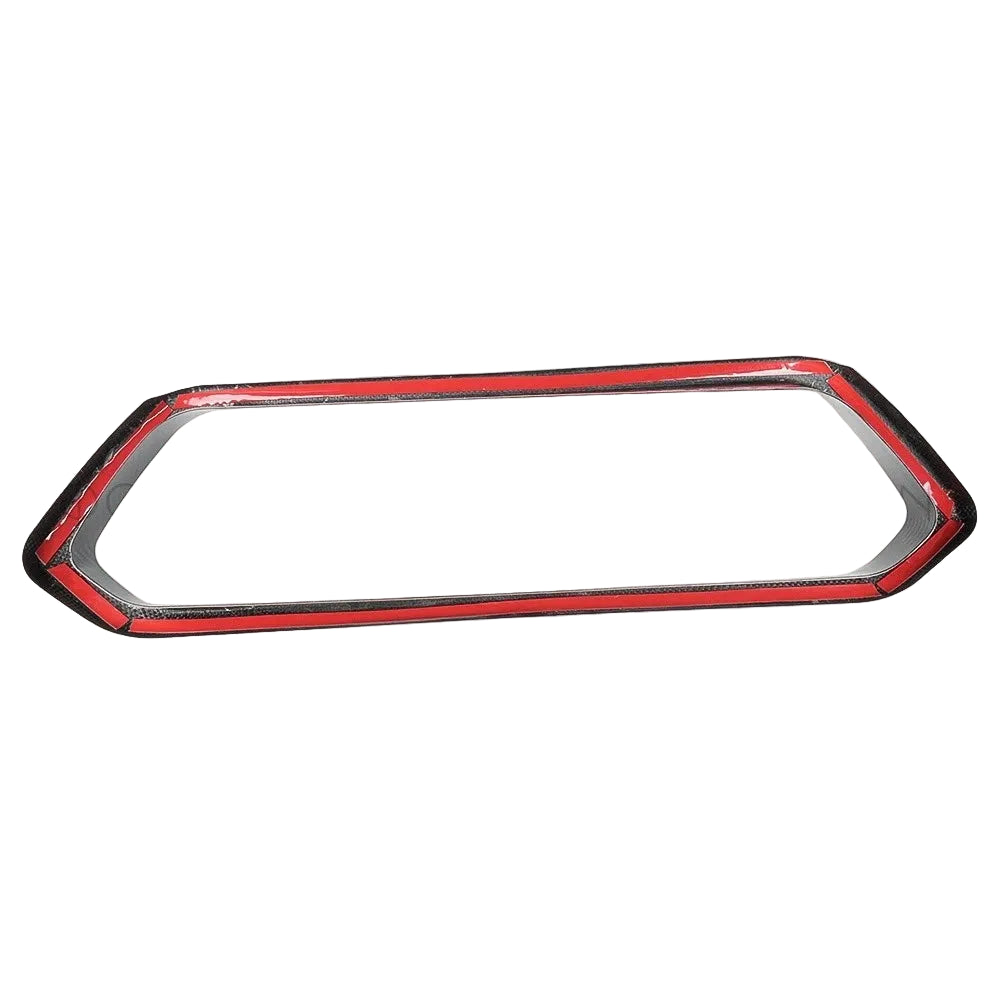 Carbon Fiber Rear Bumper Pipe Tail Trim Bezel For Corvette C8 Z06 ZR1 2023+